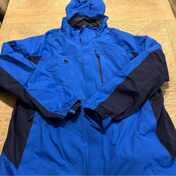 Golden Camel Mountain Snow Waterproof Ski Jacket Detachable Hood Windproof XXL - Picture 2 of 7